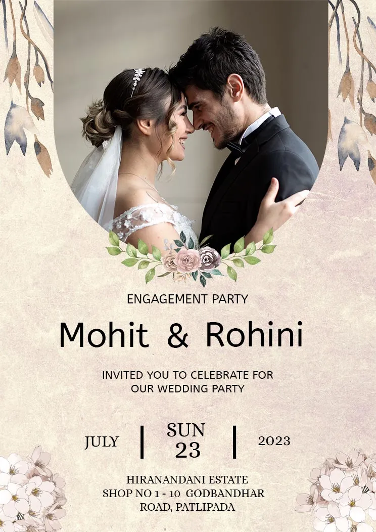 Engagement Party Invitation Template Example Engagement Party Invitation Template Example